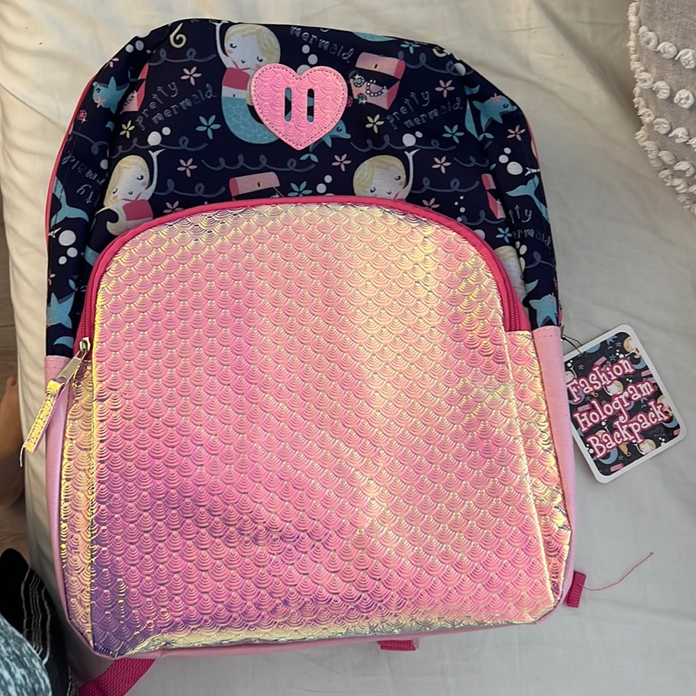 Mermaid back pack